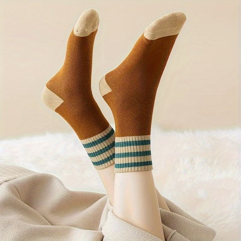 Cozy Terry Socks Multi-Pack – 5 Pairs