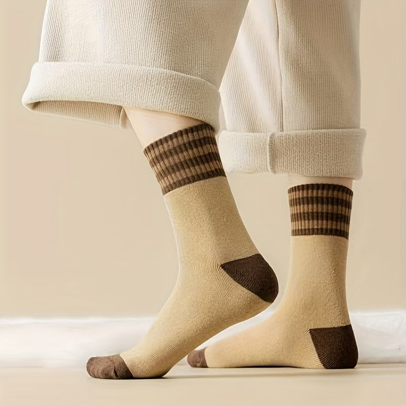 Cozy Terry Socks Multi-Pack – 5 Pairs