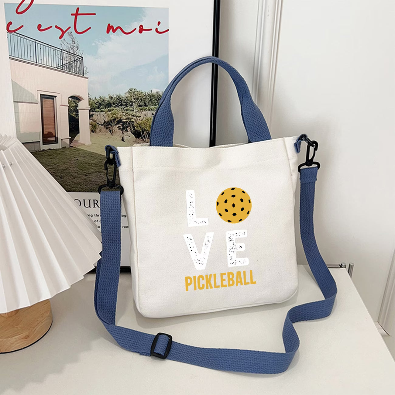 Pickleball Everyday Crossbody Tote