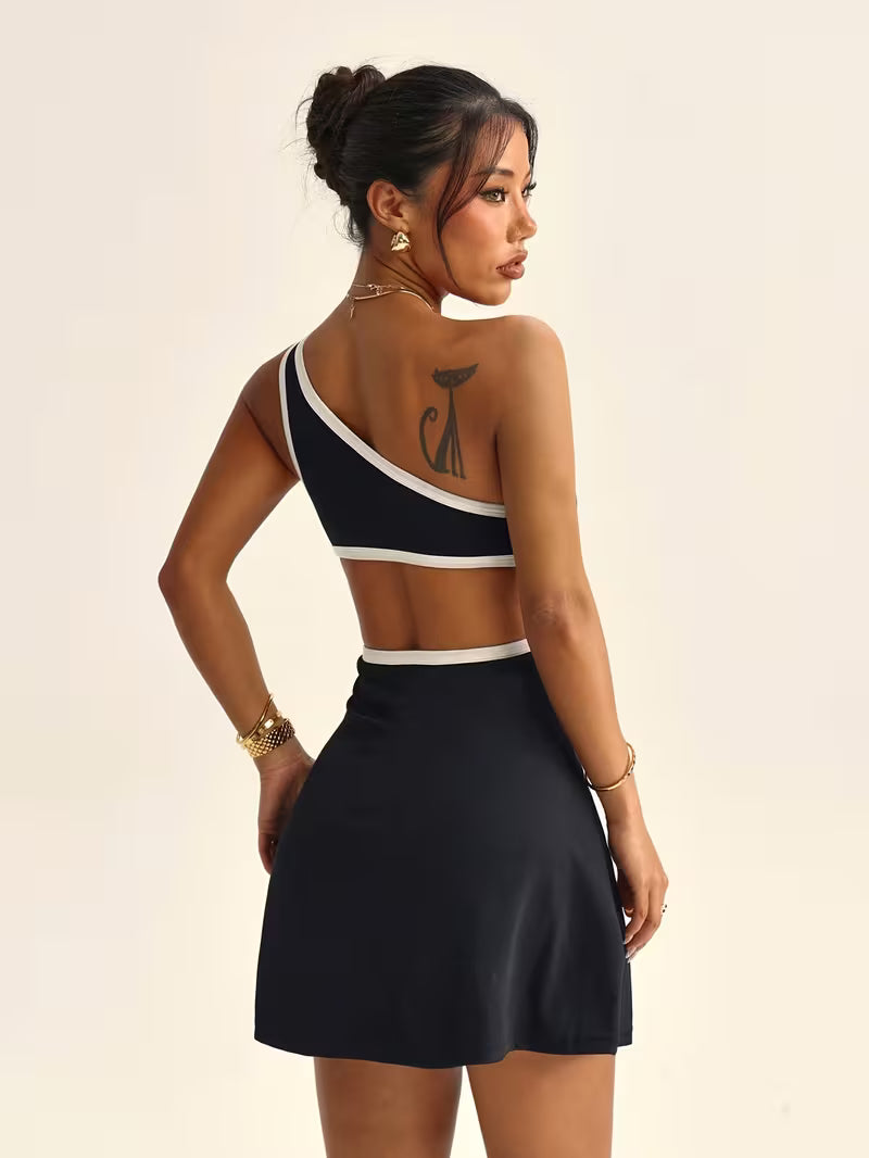 FlexFit Backless Active Dress Set