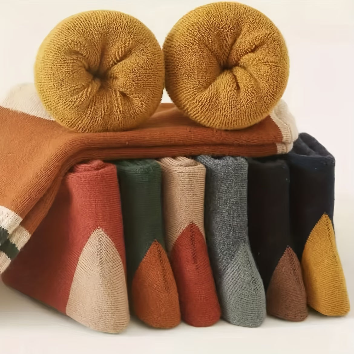 Cozy Terry Socks Multi-Pack – 5 Pairs
